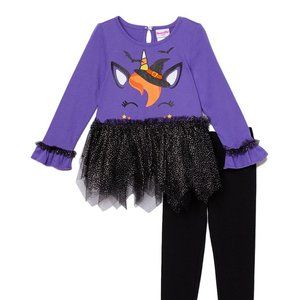 NWT Unicorn Witch matching set
